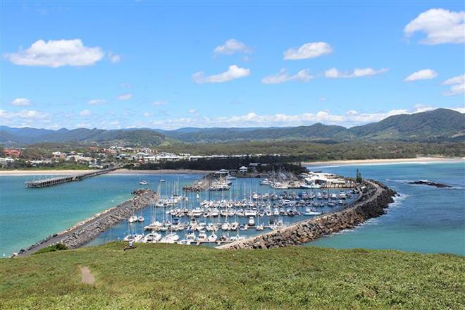 A relaxing day in the Coffs Harbour Yacht Club Marina. © Bronwen Hemmings